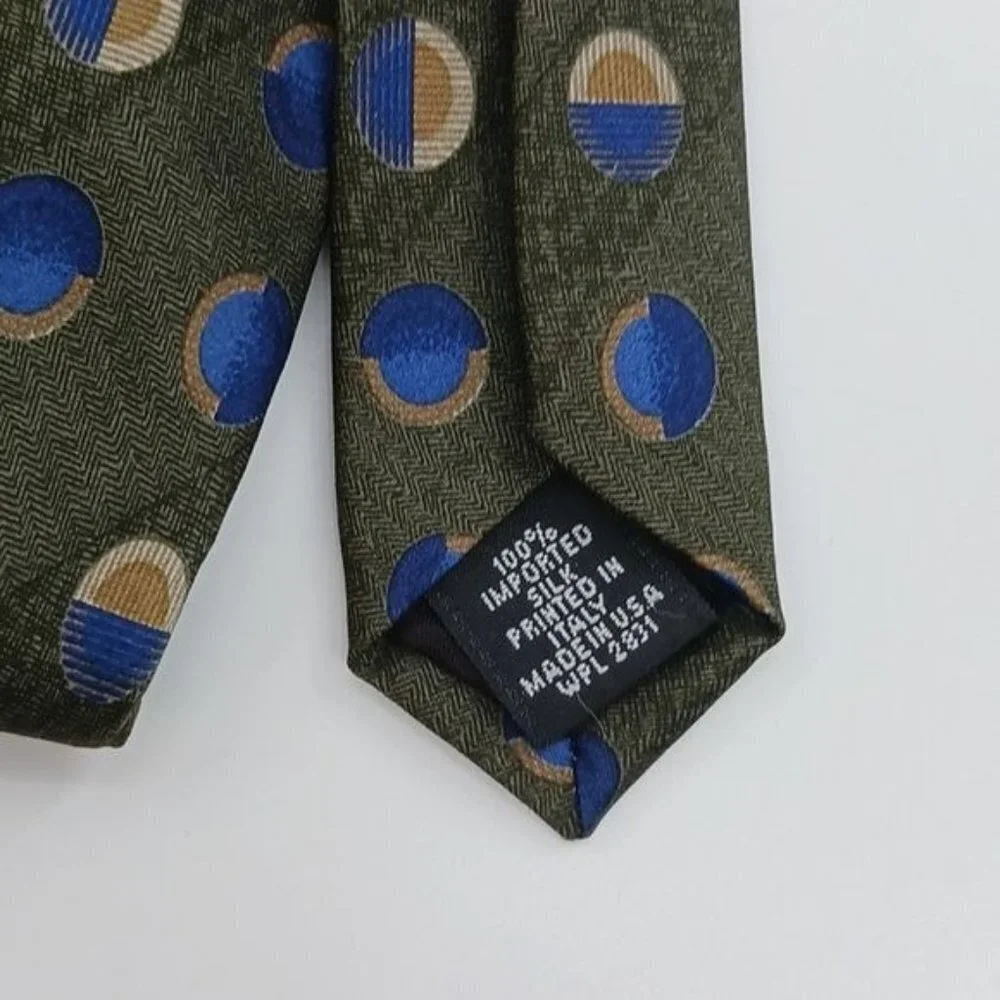 Croft & Barrow Mens Silk Neck Tie Classic Dress Necktie Business Formal